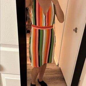 Gianni Bini Multicolor Striped Dress